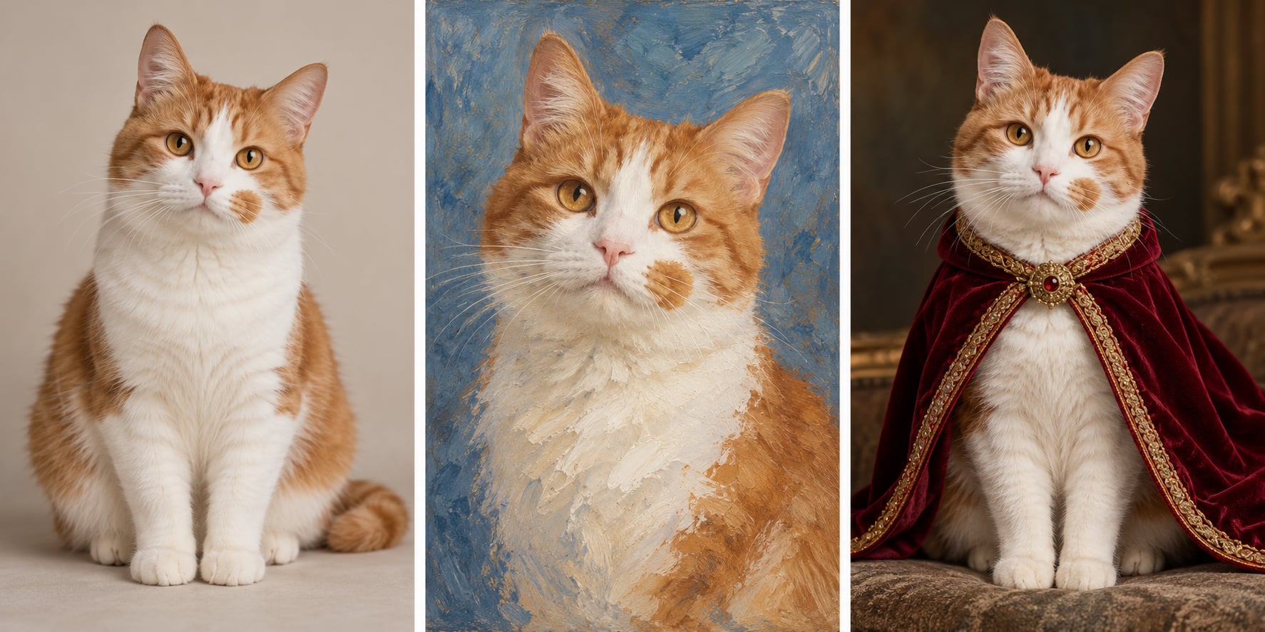 Illustrative fictional portrait style board; not a production output